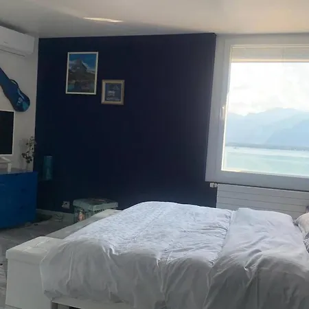 Montreux, Vue Lac 85m2 4 Couchages